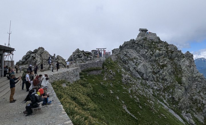 ⑦ 立山 (雄山)山頂