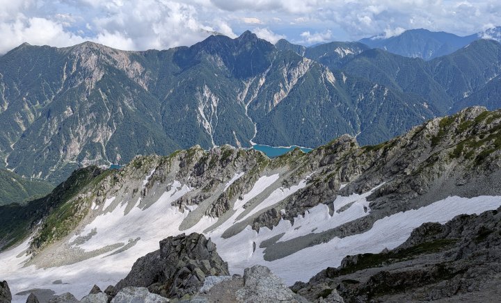 ⑦ 立山山頂からの眺め
