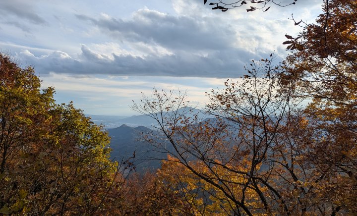 ⑤ 迦葉山頂の眺め